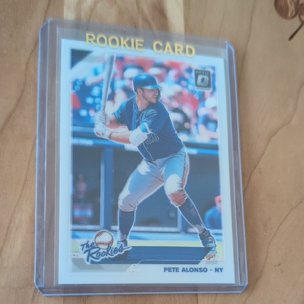 2019 Donruss Optic Pete Alonso Rookie Card Mets